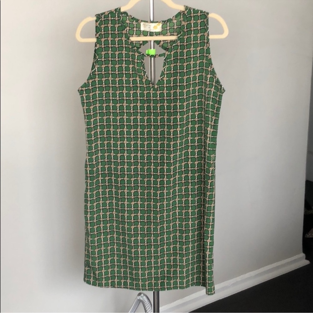 Geometric Printed Dress